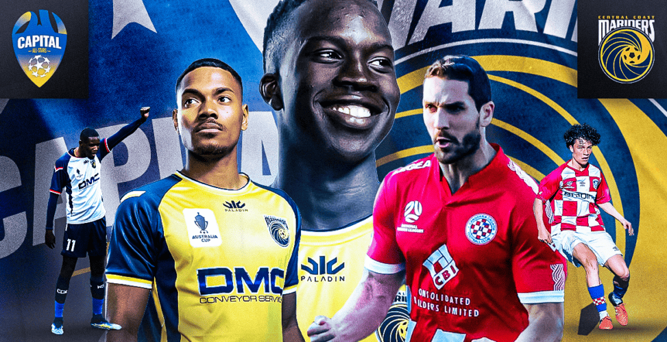 CAPITAL ALL-STARS TO TAKE ON CENTRAL COAST MARINERS