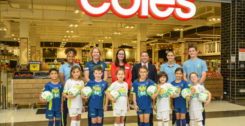 FOOTBALL AUSTRALIA WELCOMES COLES TO HELP THE NEXT GENERATION OF AUSSIES EAT AND LIVE BETTER