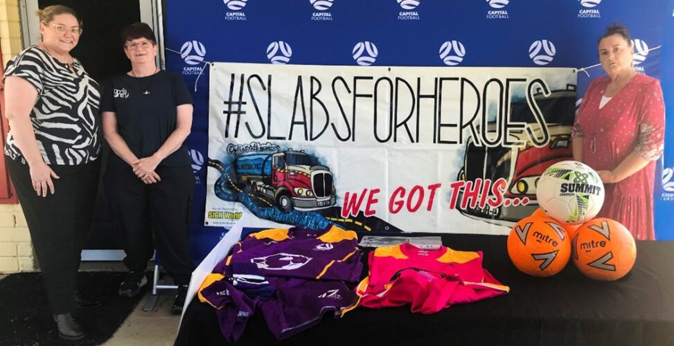 CAPITAL FOOTBALL PROUD TO SUPPORT LOCAL CAUSES