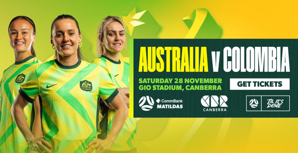 Commbank Matildas To Face Colombia in Return to Canberra