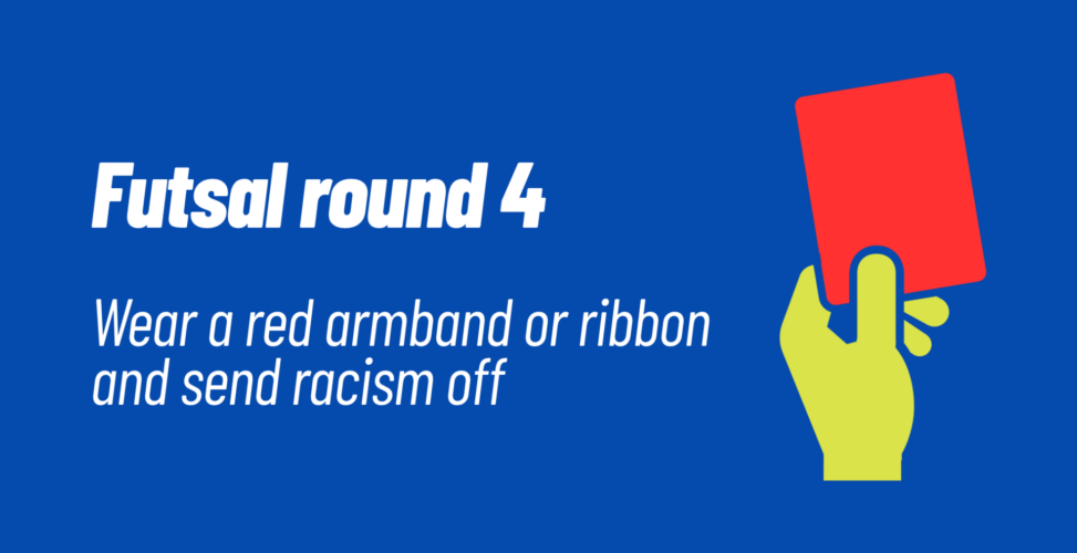 Futsal community unites to Send racism off 